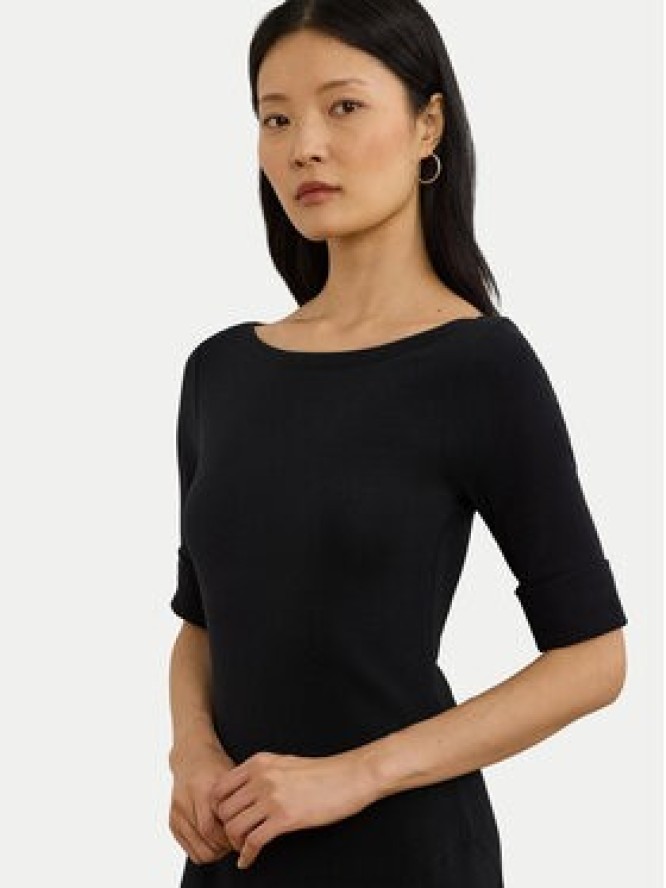 LAUREN RALPH LAUREN Sukienka codzienna 200973599001 Czarny Slim Fit