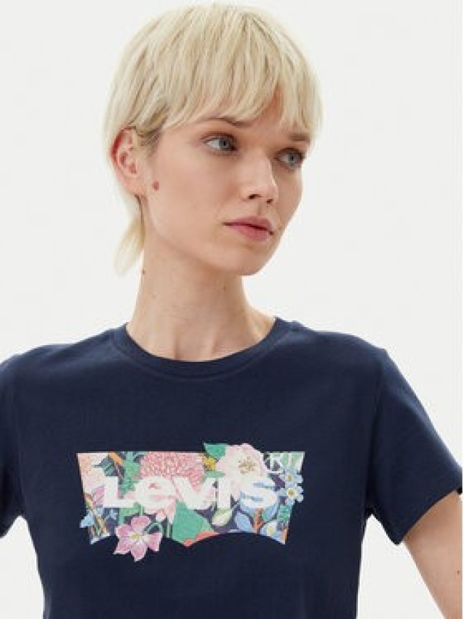 Levi's® T-Shirt A2086-0361 Granatowy Standard Fit