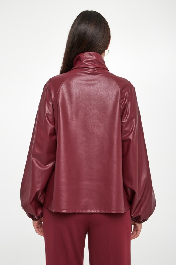 Kurtka damska z ekoskóry JOSEPH RIBKOFF