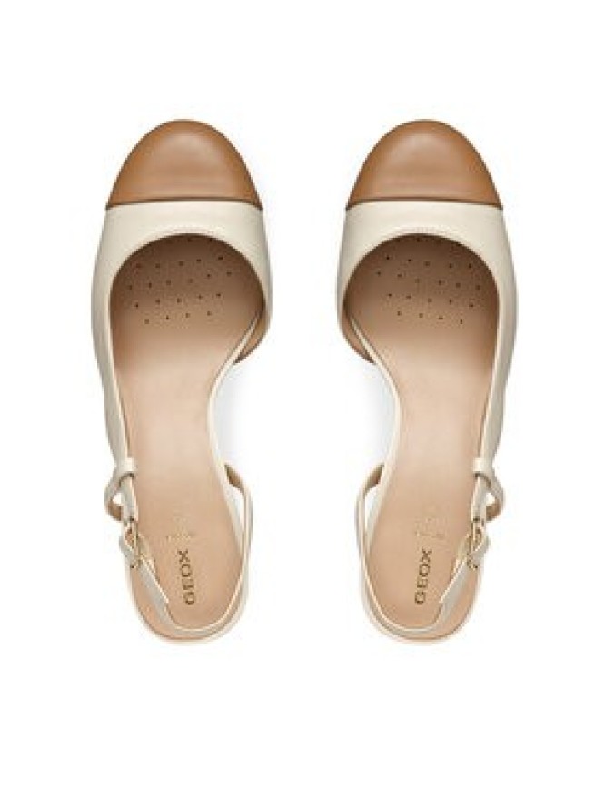 Geox Sandały D Virnilisa 65 D55YYA 0TUBC C1056 Beżowy