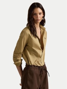 Polo Ralph Lauren Koszula 211A92177012 Beżowy Classic Fit