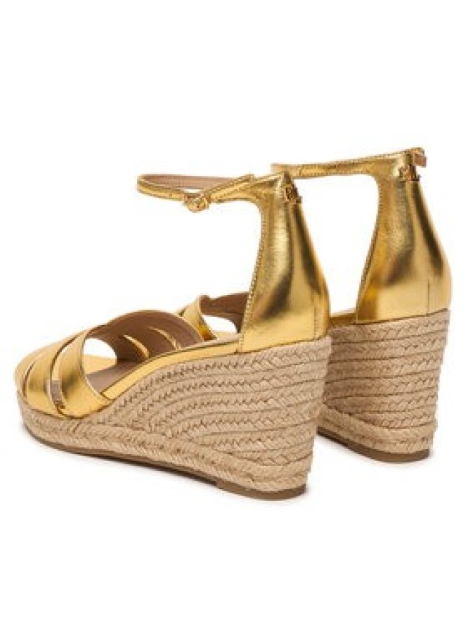LAUREN RALPH LAUREN Espadryle Nellie 802P04434001 Złoty