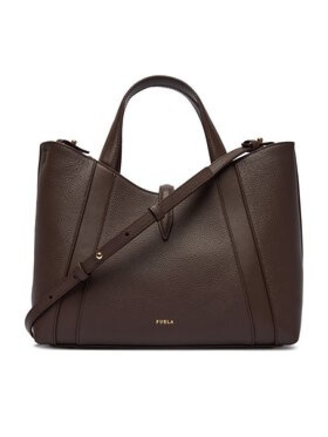 Furla Torebka Goccia Shopper Bag S WB01789 BX3353 KH 2460S Brązowy
