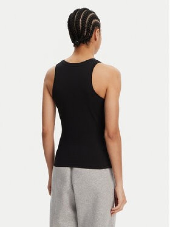 adidas Top Essentials Linear JC5798 Czarny Slim Fit