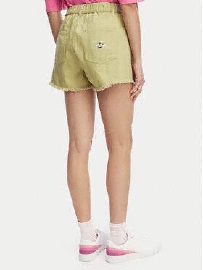 Billabong Szorty jeansowe Little Sister EBJDS00103 Zielony jasny Relaxed Fit