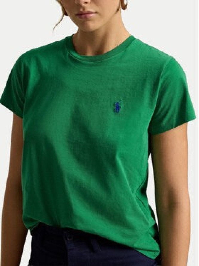 Polo Ralph Lauren T-Shirt 211B14605022 Zielony ciemny Classic Fit