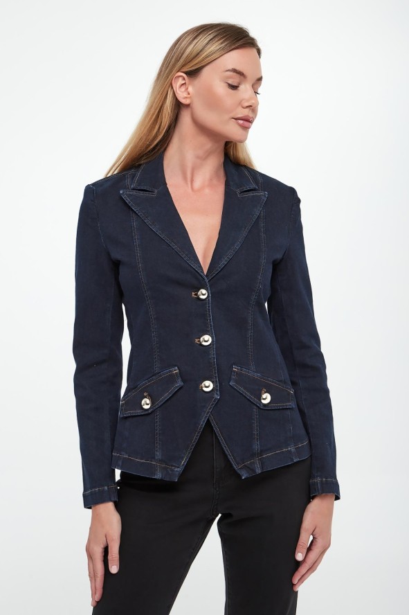 Marynarka damska jeansowa JOSEPH RIBKOFF
