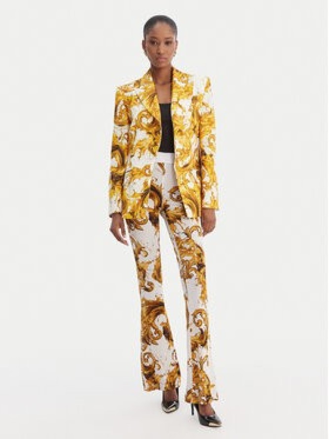 Versace Jeans Couture Marynarka 80HAQ702 NS756 Biały Slim Fit