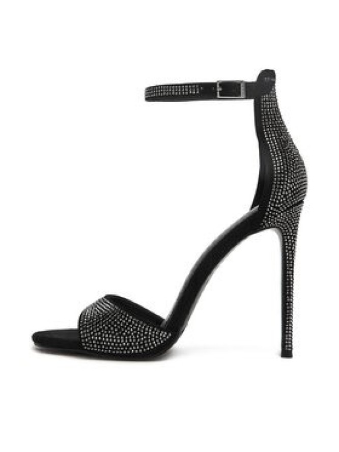 Eva Minge Sandały EO-MARA-LT2360LX-157 Czarny