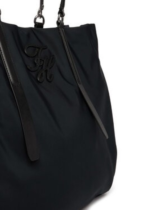 Tommy Hilfiger Torebka Th Elevated Nylon Tote AW0AW18406 Czarny