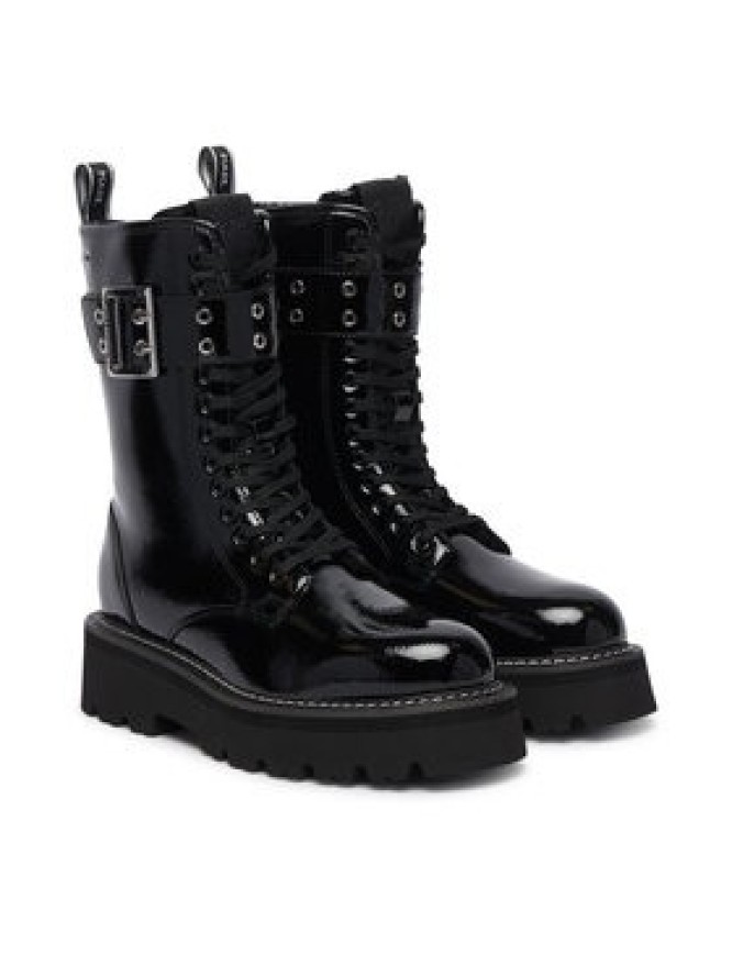 KARL LAGERFELD Trzewiki Kyla KL43475 Czarny