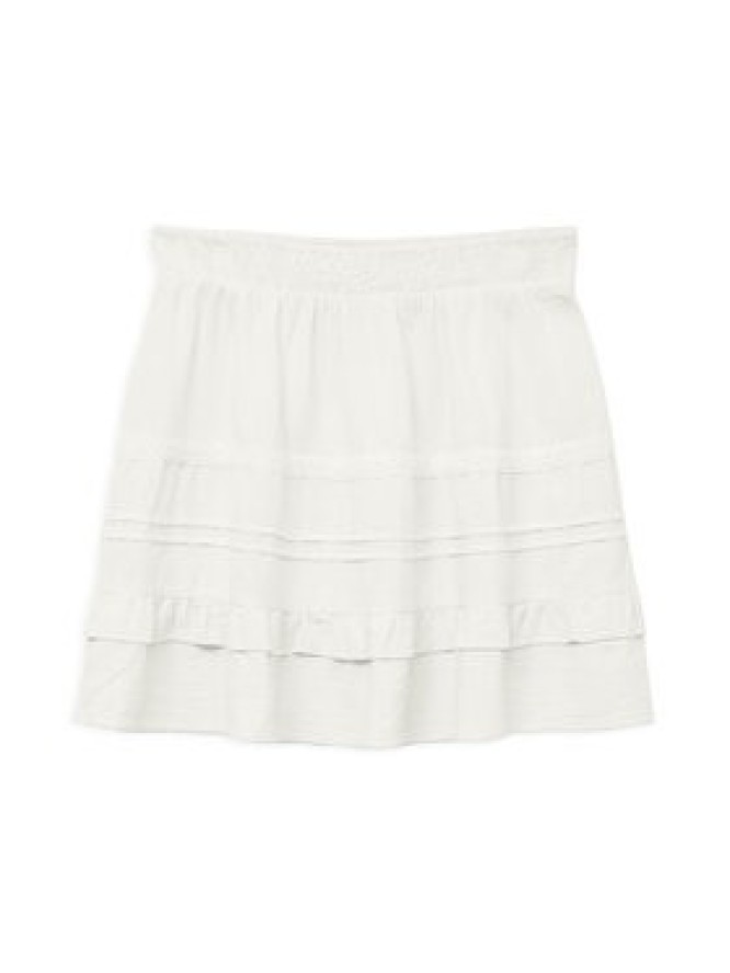 Vero Moda Spódnica mini Pretty 10325239 Biały Regular Fit