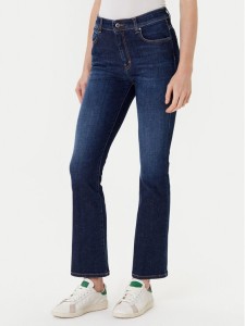 Weekend Max Mara Jeansy Rapallo 2525186021 Granatowy Straight Fit