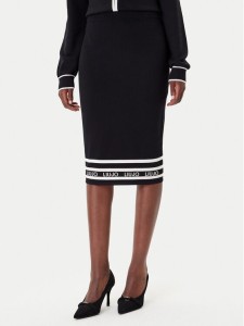Liu Jo Sport Spódnica ołówkowa TF5217 MS63L Czarny Regular Fit