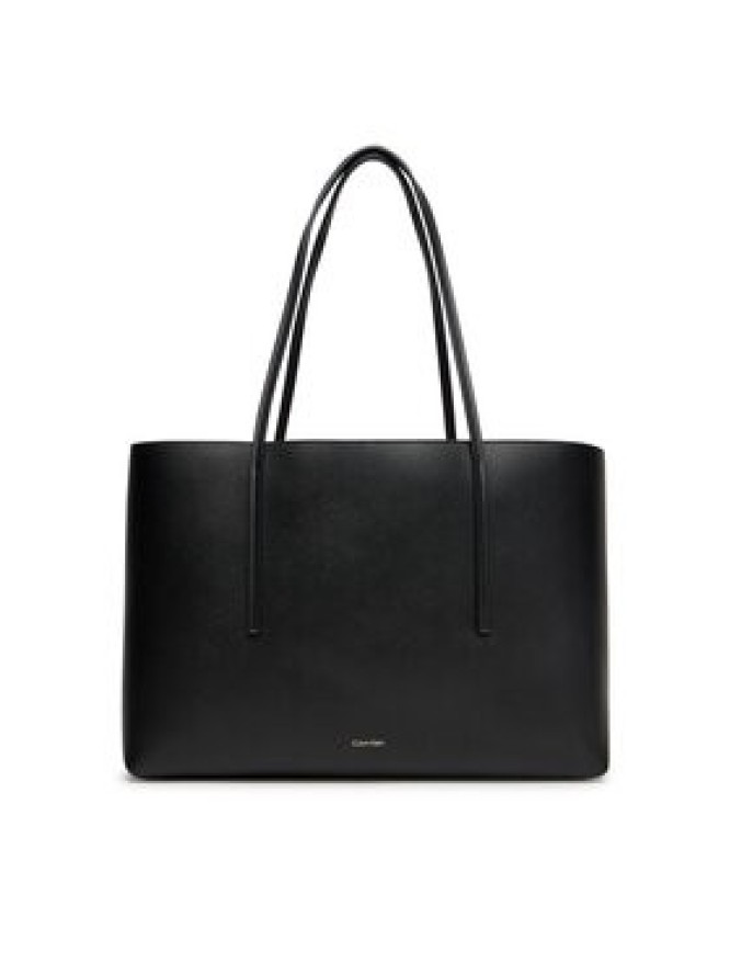 Calvin Klein Torebka Foil Logo Tote W/Pouch LV04F3274G Czarny