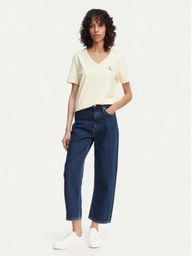 Calvin Klein Jeans Komplet t-shirtów LV047C906G Żółty jasny Regular Fit