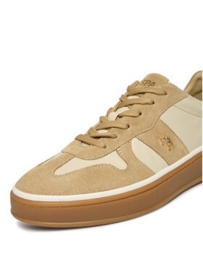 U.S. Polo Assn. Sneakersy EO-HAIRY001W/6LS1 Écru