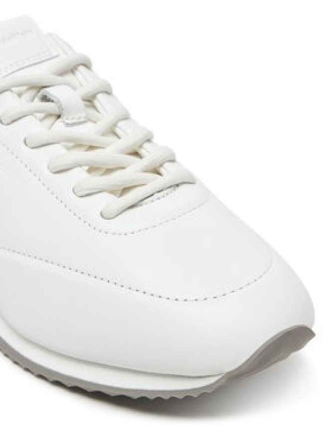 Calvin Klein Sneakersy Runner Lace Up - Lth HW0HW02396 Biały