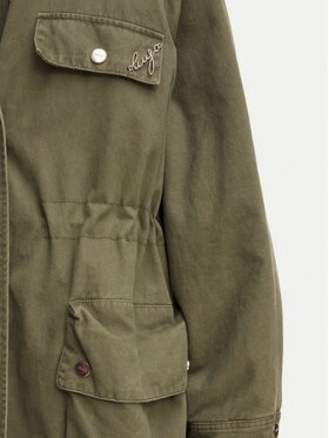 Liu Jo Parka WF6002 T718A Zielony Regular Fit