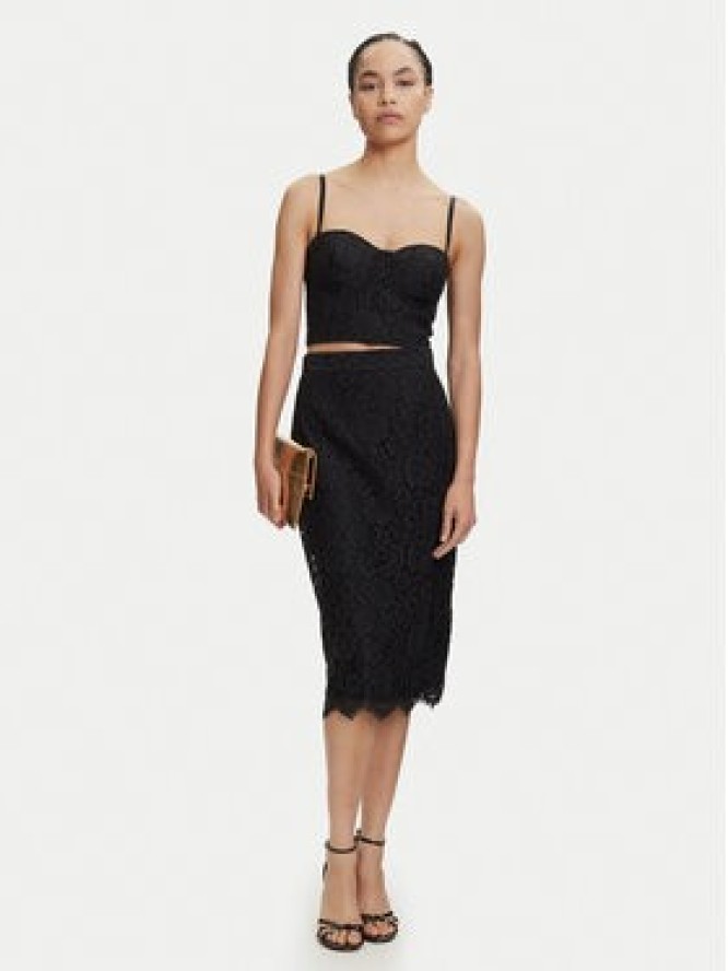 Guess Top W5YH42 WHD00 Czarny Regular Fit