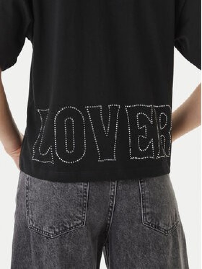 ONLY T-Shirt Rhine 15368901 Czarny Boxy Fit