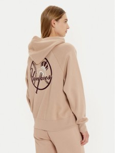 Champion Bluza 117506 Beżowy Regular Fit