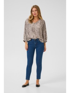 Kaffe Bluzka w kolorze beżowym rozmiar: 36