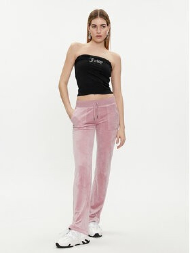 Juicy Couture Top Babey JCWCT23310 Czarny Slim Fit