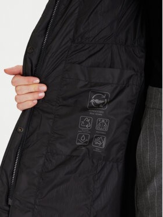 Geox Kurtka puchowa Catria W5626F T3152 F9000 Czarny Slim Fit