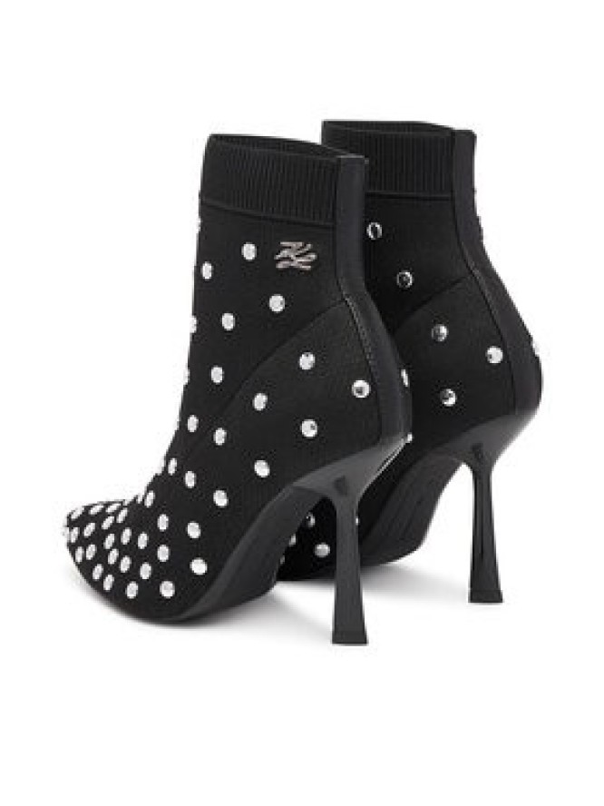 KARL LAGERFELD Botki Pandara KL31367 Czarny