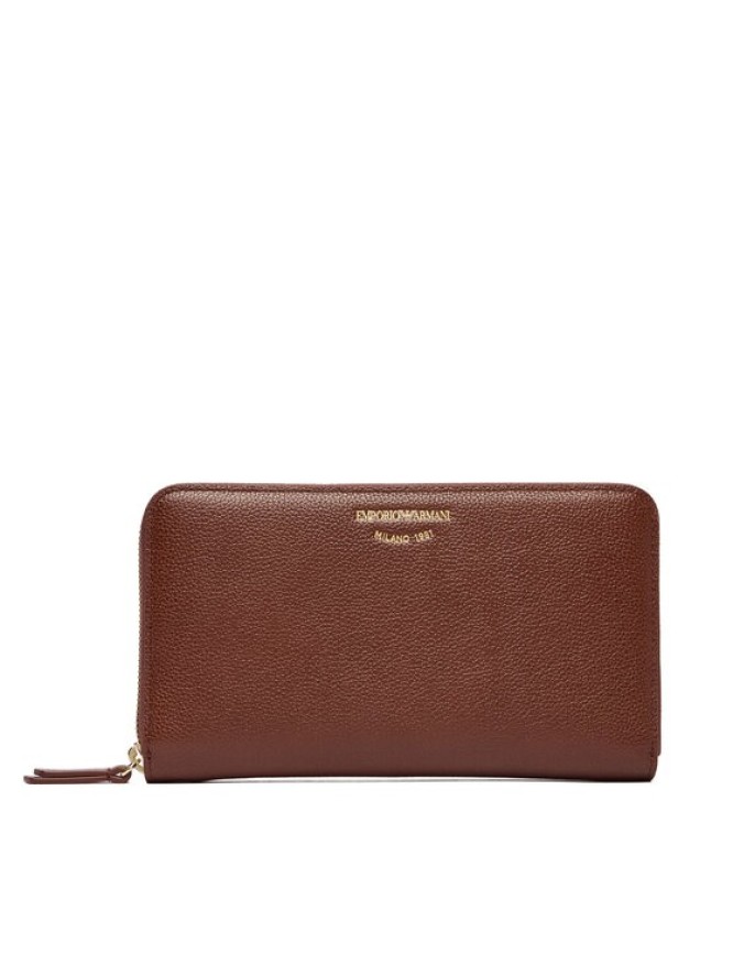 Emporio Armani Portfel EW000366 AF19568 U6017 Brązowy