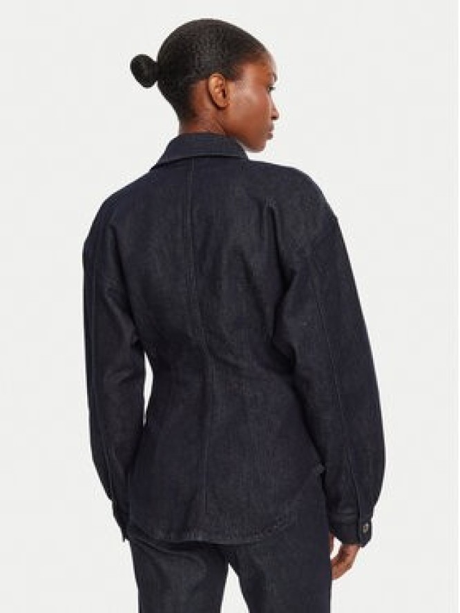 Patrizia Pepe Koszula jeansowa 8C0795/D113-CA74 Granatowy Regular Fit