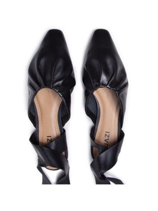 QUAZI Baleriny QZ-49-06-001079 Czarny