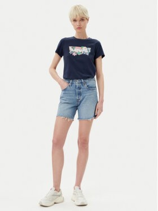 Levi's® T-Shirt A2086-0361 Granatowy Standard Fit