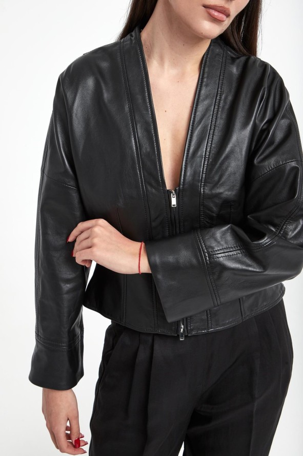 Kurtka damska skórzana Daily MARELLA