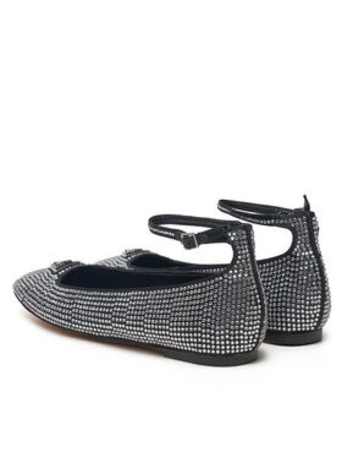 Guess Baleriny FLPLVS SAT02 Czarny