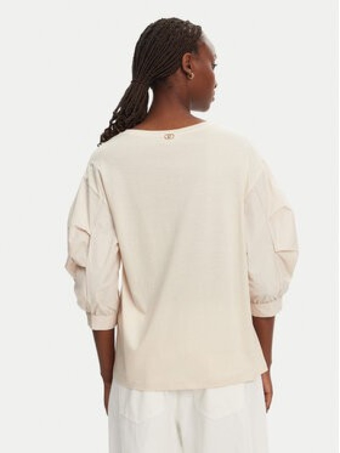 Liu Jo Bluzka WA5359 J4893 Beżowy Regular Fit