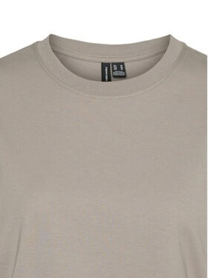 Vero Moda T-Shirt Paulina 10316991 Szary Regular Fit