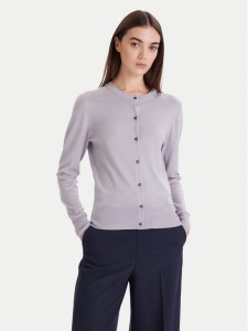 Calvin Klein Kardigan LV044D323G Szary Slim Fit