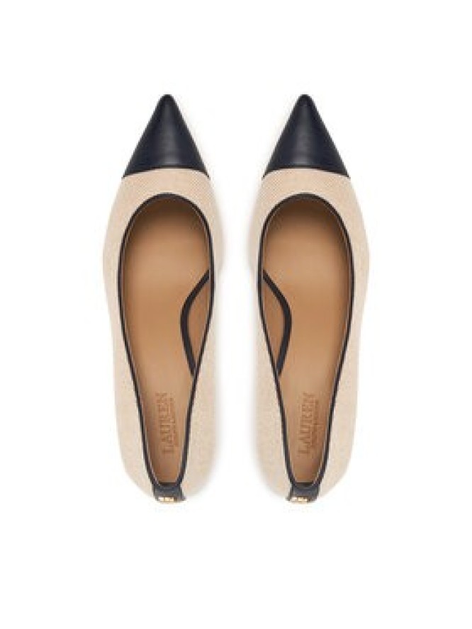 LAUREN RALPH LAUREN Szpilki 802P10395002 Beżowy