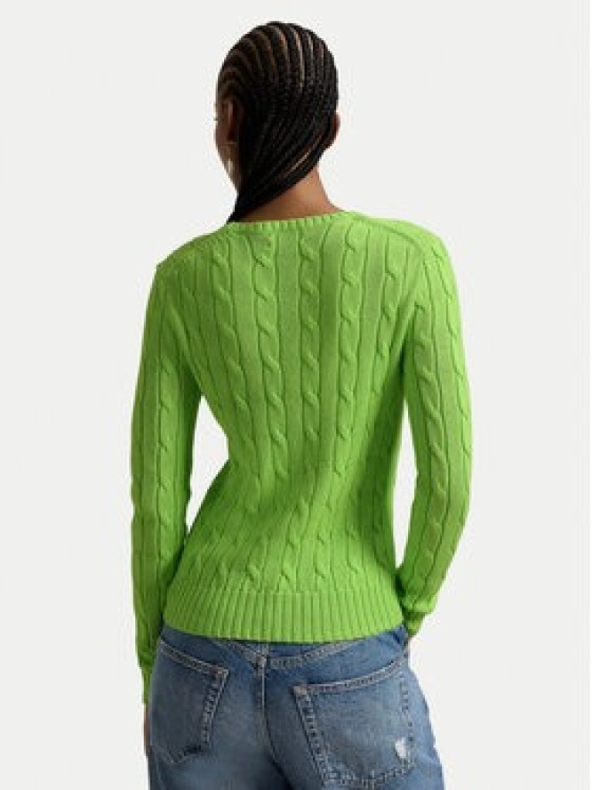 Polo Ralph Lauren Sweter 211971869504 Zielony Slim Fit