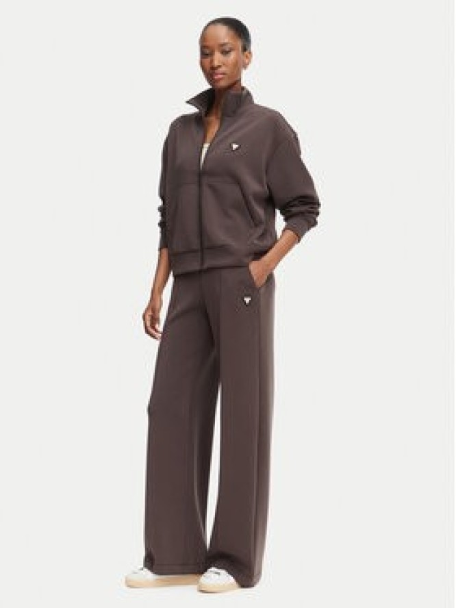 Guess Bluza V6YQ17 K4313 Brązowy Regular Fit