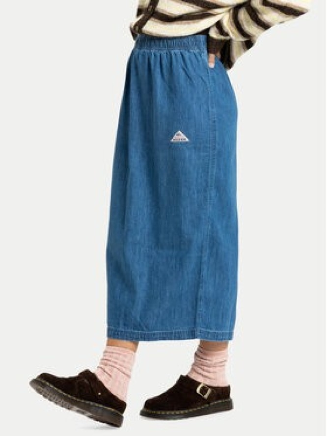 Quiksilver Spódnica jeansowa Yukon EQWWK03028 Granatowy Regular Fit