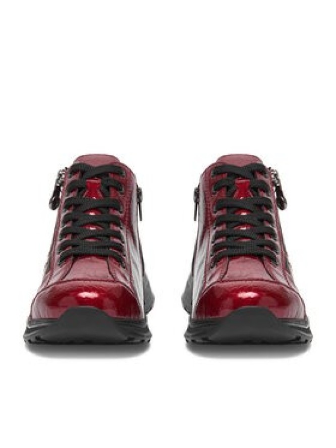 Rieker Sneakersy CEO-N1400-33 Czerwony ciemny