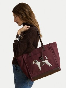 LAUREN RALPH LAUREN Torebka 431P18735001 Bordowy