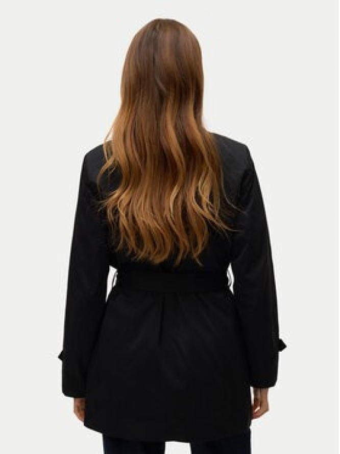 Vero Moda Trencz Chelsea 10329343 Czarny Regular Fit