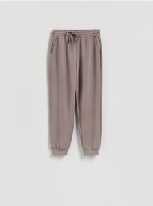 Joggery z modalem - brązowy
