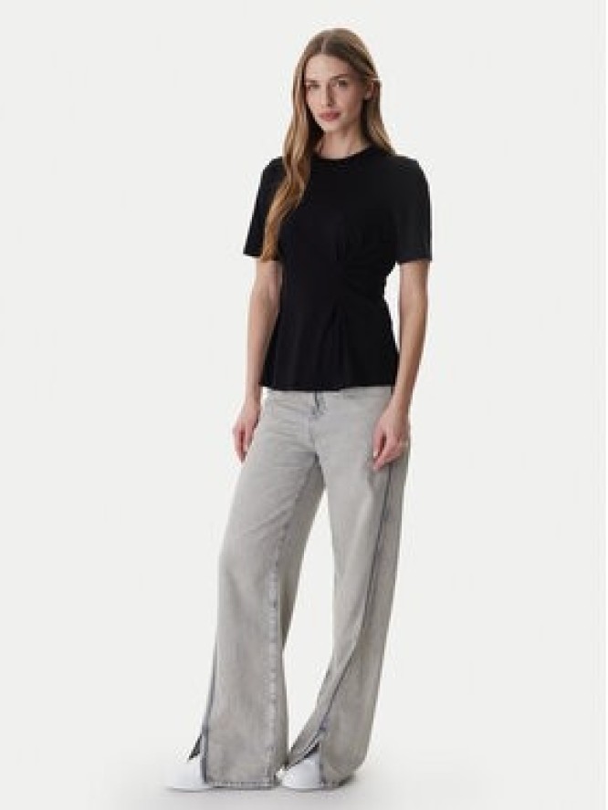 ONLY Top Elena 15368451 Czarny Slim Fit