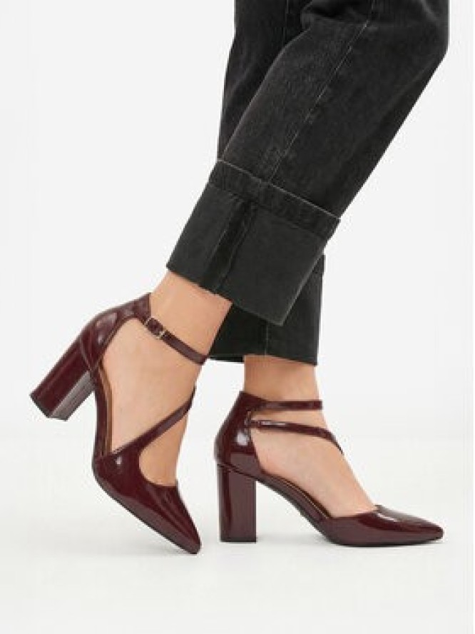 DeeZee Czółenka CEO-CD240149-1 Bordowy