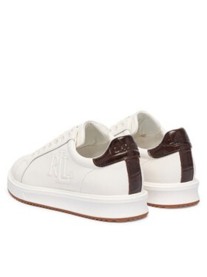 LAUREN RALPH LAUREN Sneakersy Ainsley 802974378003 Biały